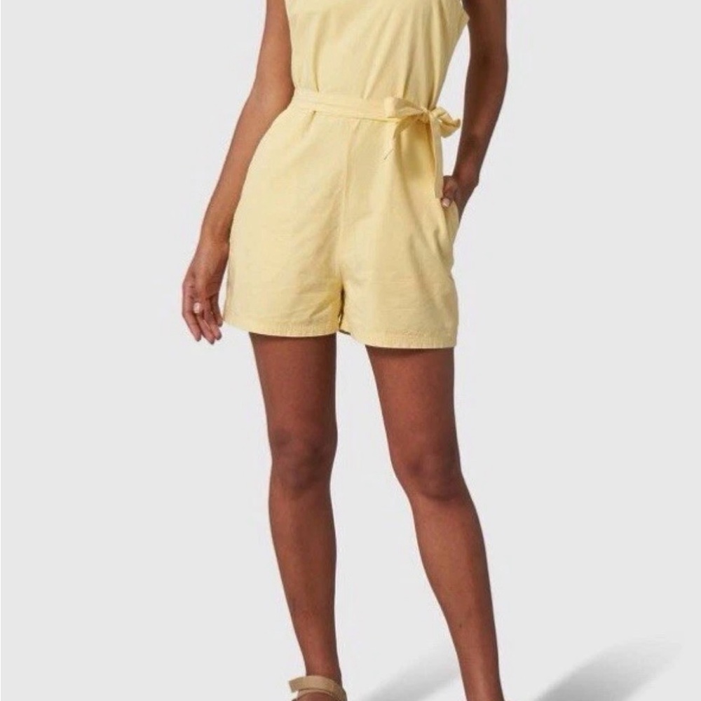 United By Blue Pale Yellow Romper